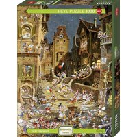 HEYE 298753 Puzzle 1000 Teile By Night von HEYE