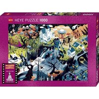 HEYE 298821 Puzzle 1000 Teile Tim Burton Films von HEYE