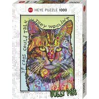 HEYE 298937 Puzzle 1000 Teile If Cats Could Talk von HEYE