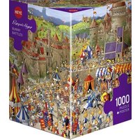 HEYE 299200 Puzzle 1000 Teile Bunny Battles, Ruyer von HEYE