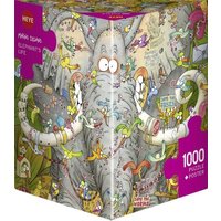HEYE 299217 Puzzle 1000 Teile Elephant's Life, Degano von HEYE