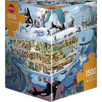 HEYE 299255 Puzzle 1500 Teile Submarine Fun, Oesterle von HEYE