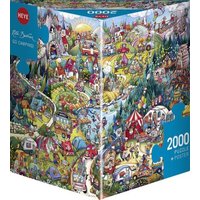 HEYE 299309 Puzzle 2000 Teile Go Camping!, Berman von HEYE