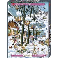 HEYE 299613 Puzzle 1000 Teile In Winter, Paradise von HEYE