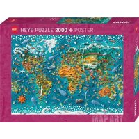 HEYE 299835 Puzzle 2000 Teile Miniature World von HEYE