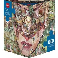 HEYE 299910 Puzzle 1000 Teile Homes of Thoughts von HEYE
