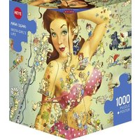 HEYE 299927 Puzzle 1000 Teile Insta-Girl's Life von HEYE