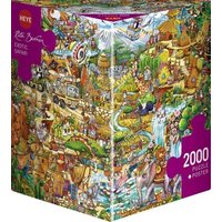 HEYE 299965 Puzzle 2000 Teile Exotic Safari von HEYE