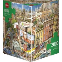 HEYE 299972 Puzzle 2000 Teile Superhero Movie von HEYE