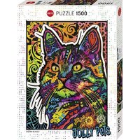 HEYE 299996 Puzzle 1500 Teile Necessity Cat von HEYE