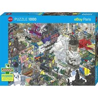 HEYE 300067 Puzzle 1000 Teile Paris Quest von HEYE