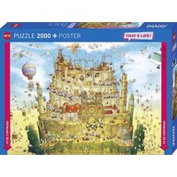 HEYE 300142 Puzzle 2000 Teile High Above von HEYE