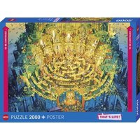 HEYE 300159 Puzzle 2000 Teile Deep Down von HEYE
