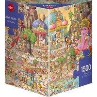HEYE 300470 Puzzle 1500 Teile Yogaland von HEYE