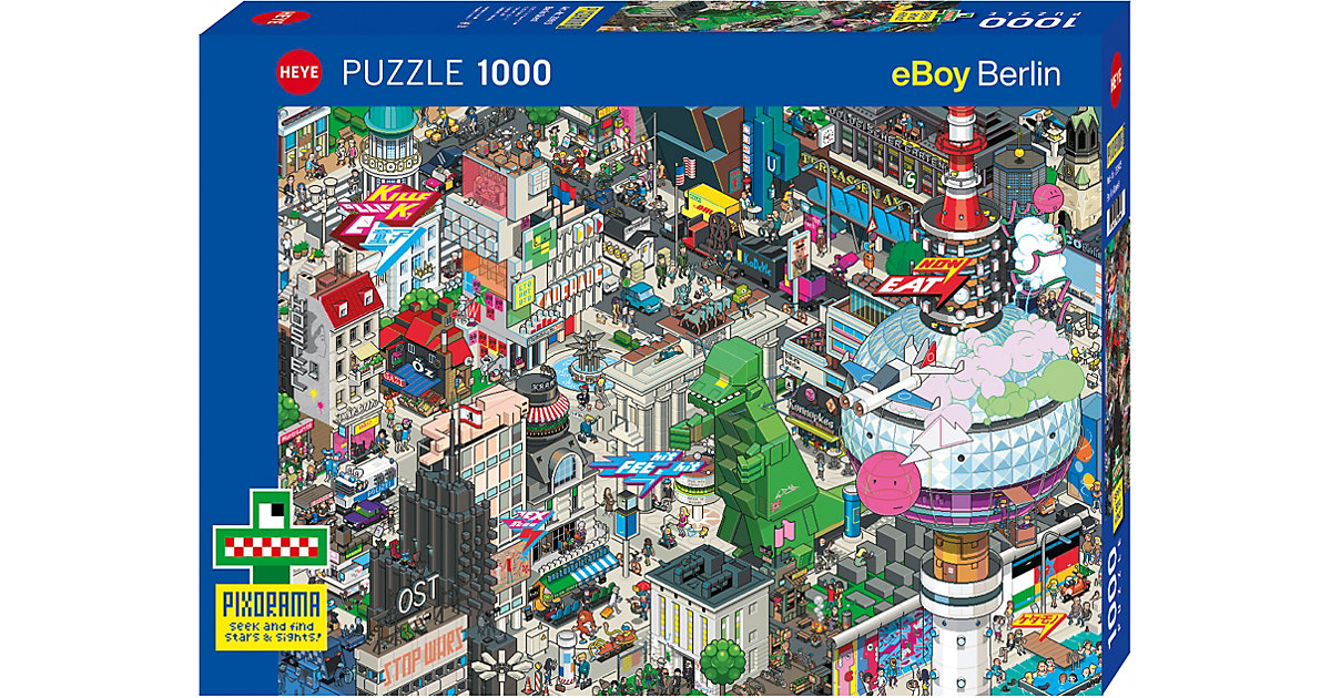 Puzzle Berlin Quest, 1000 Teile von HEYE
