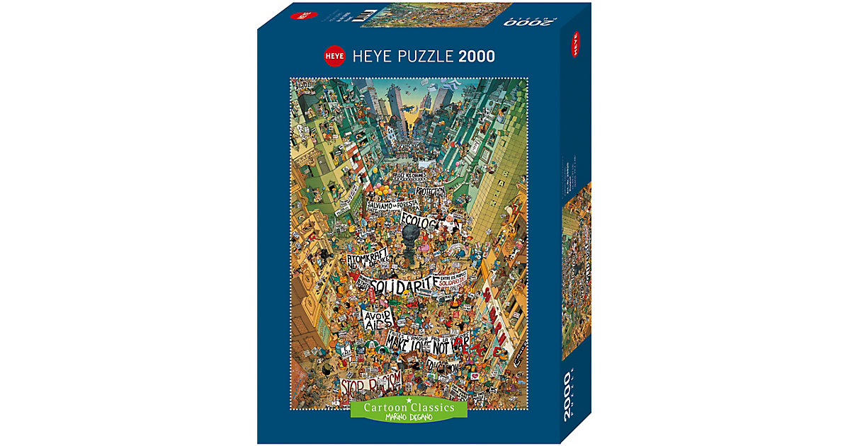 Puzzle Protest! Degano, 2000 Teile von HEYE