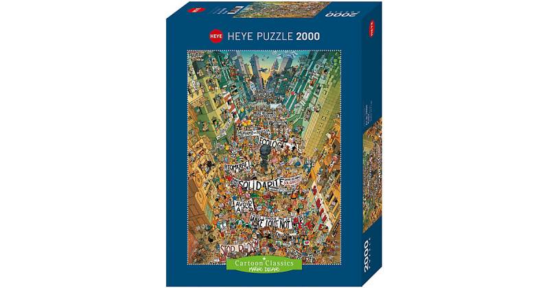 Puzzle Protest! Degano, 2000 Teile von HEYE