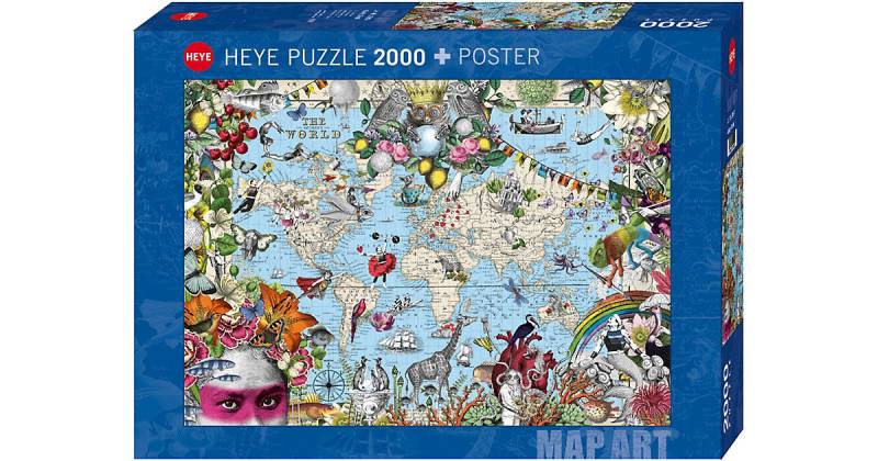 Puzzle Quirky World,  2000 Teile von HEYE