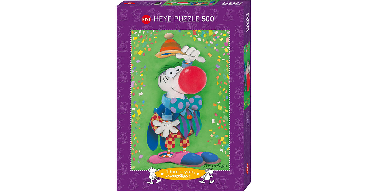 Puzzle Thank you!, Mordillo, 500 Teile von HEYE