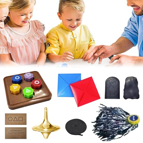 HEYIDAMAI Gonggi Korean Game, Gonggi Game Set, Korean Game, Gonggi Traditionelles Koreanisches Spielspiel, Koreanische Spiele Gonggi, Gonggi Korean Game mit Basis, für Kinder Erwachsene von HEYIDAMAI
