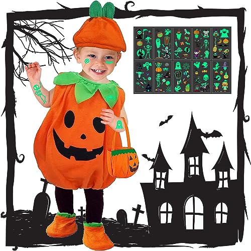 HEYIDAMAI Halloween Kostüm Kürbis kinder,Kürbis Kostüm Kleinkind,Halloween Kostüm Kinder Kürbis,Halloween Kürbis Kostüm Kinder,Halloween Kostüm Kinder mädchen jungen für Fasching Party 1-10 Jahre HEYIDAMAI Halloween Kostüm Kürbis kinder,Kürbis Kostüm Kleinkind,Halloween Kostüm Kinder Kürbis,Halloween Kürbis Kostüm Kinder,Halloween Kostüm Kinder mädchen jungen für Fasching Party 1-10 Jahre von HEYIDAMAI