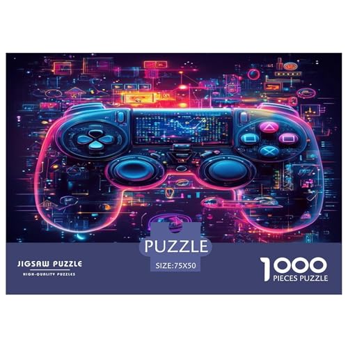 Spieler Puzzle 1000 Teile Erwachsener Kniffel Spaß Für Die Ganze Familie - Abwechslungsreiche 1000 Puzzleteilige Motive Puzzle Erwachsene, Puzzel 1000pcs (75x50cm) von HEYLInUP