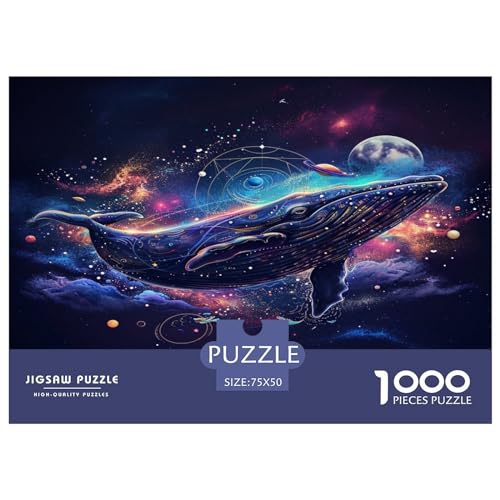 Starry Wal Puzzle 1000 Teile Erwachsener Kniffel Spaß Für Die Ganze Familie - Abwechslungsreiche 1000 Puzzleteilige Motive Puzzle Erwachsene, Puzzel 1000pcs (75x50cm) von HEYLInUP