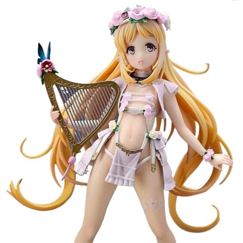 HEYSHENG 24cm/9.4in ElfVillage ECCHI Figure/Hentai Figure/Anime Figure/Anime Statue/Collectible Model/Painted Character Home Decor Model doll Gift von HEYSHENG