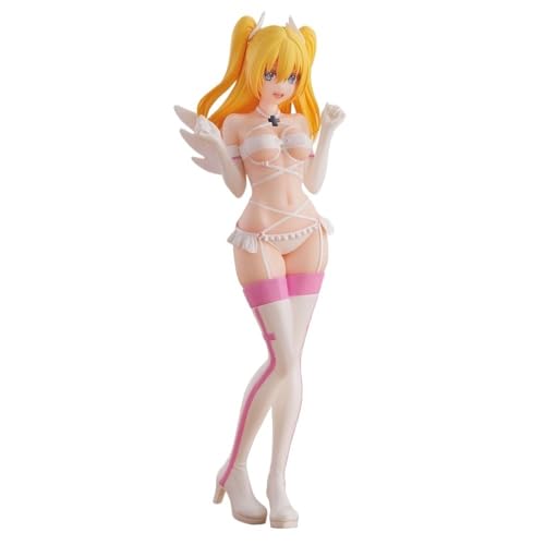 HEYSHENG Ecchi Figure Nsfw LilielMiriela Health Team Anime Girl Hentaii Anime Figure Girl 18+ Uncensored Collection Gift Model Toys 22cm/8.7in(White) von HEYSHENG