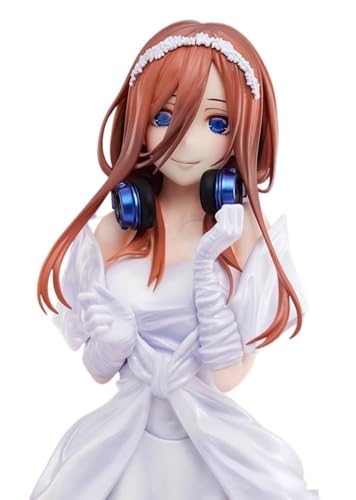 HEYSHENG MikuNakanoWedding ECCHI Hentai Anime Figur Anime Statue Sammlermodell Bemaltes Charaktermodell Puppengeschenk 24 cm von HEYSHENG