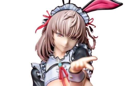 HEYSHENG Nsfw Ecchi Anime Figur 1/6 Barkeeper-Cynthia Süße Puppendekoration Modell Cartoon Spielzeugfigur Anime Girl Serie 23cm/9in von HEYSHENG