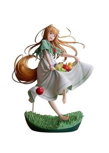 HEYSHENG Nsfw Ecchi Anime Figur 1/7 Spice and Wolf Süße Puppendekoration Modell Cartoon Spielzeugfigur Anime Girl Serie 26cm/10.2in von HEYSHENG