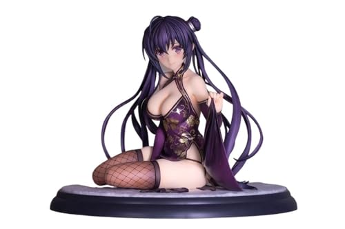 HEYSHENG Nsfw Ecchi Hentai Figur, Heimdekoration, Sammlerstück, Anime-Mädchen-Kollektion, Puppengeschenk, 16,5 cm (mit Sockel)(Black) von HEYSHENG