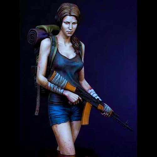 HFVUYAR 1/12 Sci-Fi Agent Frau Soldat Resin Büste Soldat Modellbausatz unbemalt und unmontiert Figur Resin Modellbausatz //A6D3Z1 HFVUYAR 1/12 Sci-Fi Agent Frau Soldat Resin Büste Soldat Modellbausatz unbemalt und unmontiert Figur Resin Modellbausatz //A6D3Z1 von HFVUYAR