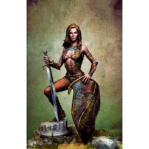 HFVUYAR 1/24 Ancient Female Samurai Resin Model Kit Unbemalt und unmontiert Soldat Resin Model Kit //V9b0J2 von HFVUYAR