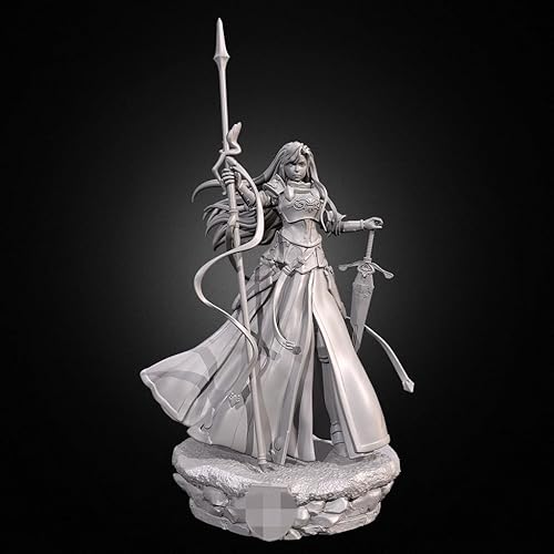 HFVUYAR 1/24 Ancient Female Samurai Warrior Resin Model Kit Unbemalt und unmontiert Soldier Resin Model Kit // K8c5O2 von HFVUYAR