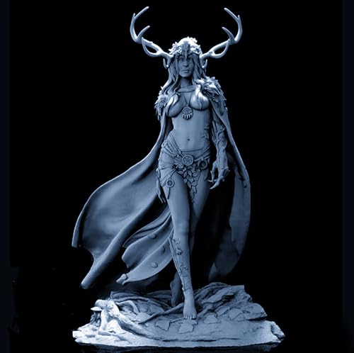 HFVUYAR 1/24 Ancient Female Samurai Warrior Resin Model Kit Unbemalt und unmontiert Soldier Resin Model Kit // K8c5O6 von HFVUYAR