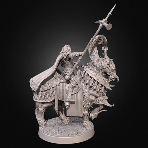 HFVUYAR 1/24 Ancient Hell Knight Resin Soldier Bausatz Unbemalte und unmontierte Figur Resinmodellbausatz //A7D5Z1 von HFVUYAR