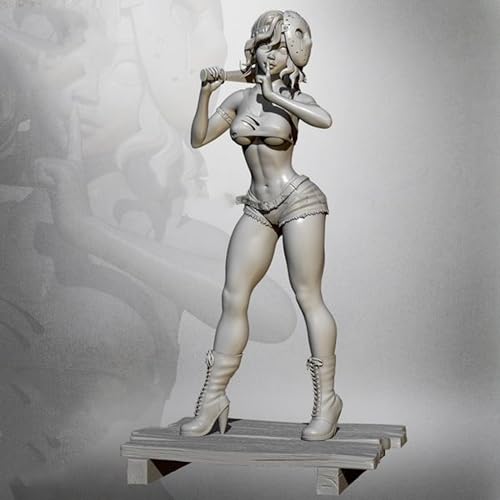HFVUYAR 1/24 Sci-Fi Agent Weiblicher Soldat Harz Soldat Modellbausatz Unbemalt und unmontiert Figur Harz Modellbausatz //A8D3Z10 von HFVUYAR