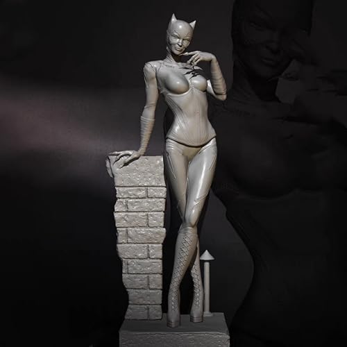 HFVUYAR 1/24 Sci-Fi Agent Woman Resin Soldier Kit ，Unbemalt und unmontiert Resin-Modell //h8J6S17 von HFVUYAR