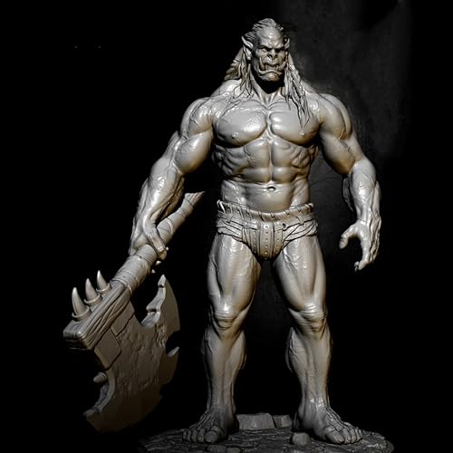 HFVUYAR 1/24 Sci-Fi Orc Warrior Resin Model Kit Unbemalt und unmontiert Soldat Resin Model Kit // K8c4O1 von HFVUYAR