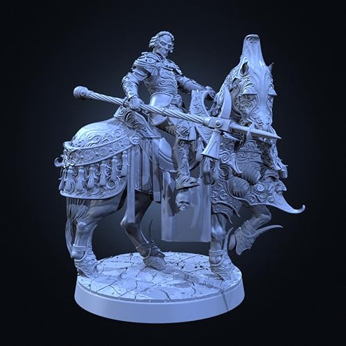 HFVUYAR 1/35 Ancient Hell Knight Resin Soldier ModellbausatzUnbemalt und unmontierte Figur Resin Modellbausatz //A8D5Z1 von HFVUYAR