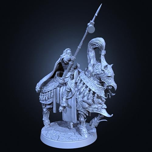 HFVUYAR 1/35 Antiker Höllenritter Resin Modellbausatz Unbemalter und unmontierter Soldat Resin Modellbausatz //V9b6J10 von HFVUYAR