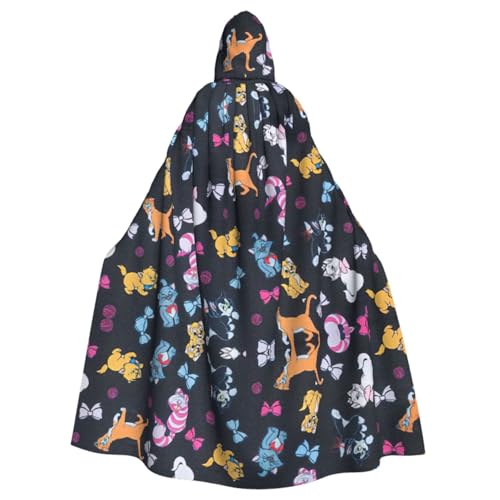 Cartoon-Katzen-Umhang für Erwachsene, Kapuzenumhang für Damen und Herren, Halloween-Kostüme, Weihnachten, Cosplay Cartoon-Katzen-Umhang für Erwachsene, Kapuzenumhang für Damen und Herren, Halloween-Kostüme, Weihnachten, Cosplay von HGFVY