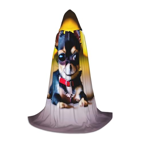 Chihuahua-Hunde-Kapuzenumhang für Halloween, Karneval, Kapuzenumhang, Halloween-Kostüme, Weihnachten, Cosplay Chihuahua-Hunde-Kapuzenumhang für Halloween, Karneval, Kapuzenumhang, Halloween-Kostüme, Weihnachten, Cosplay von HGFVY