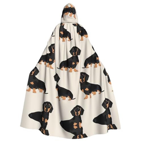 Dackel-Hundeumhang für Erwachsene, Kapuzenumhang für Damen und Herren, Halloween-Kostüme, Weihnachten, Cosplay Dackel-Hundeumhang für Erwachsene, Kapuzenumhang für Damen und Herren, Halloween-Kostüme, Weihnachten, Cosplay von HGFVY