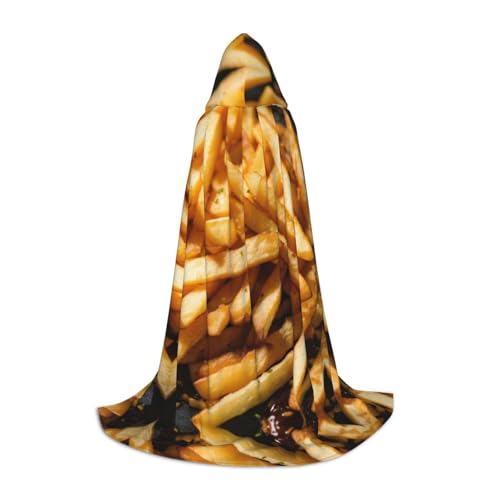 Fast-Food-Halloween-Kapuzenumhang, Kostüm, Karneval, Kapuzenumhang, Halloween-Kostüme, Weihnachten, Cosplay von HGFVY