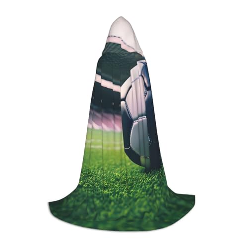 Fußball-Kostüm, Halloween, Kapuzenumhang, Karneval, Kapuzenumhang, Halloween-Kostüme, Weihnachten, Cosplay von HGFVY