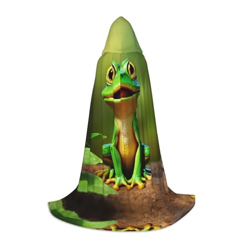 Grüner Frosch, Halloween-Kapuzenumhang, Kostüm, Karneval, Kapuzenumhang, Halloween-Kostüme, Weihnachten, Cosplay Grüner Frosch, Halloween-Kapuzenumhang, Kostüm, Karneval, Kapuzenumhang, Halloween-Kostüme, Weihnachten, Cosplay von HGFVY