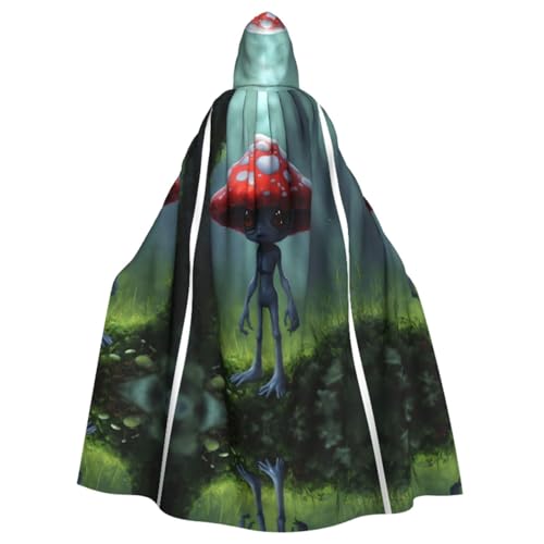 HGFVY Astronauten- und Alien-Umhang für Erwachsene, Kapuzenumhang für Damen und Herren, Halloween-Kostüme, Weihnachten, Cosplay, Schwarz HGFVY Astronauten- und Alien-Umhang für Erwachsene, Kapuzenumhang für Damen und Herren, Halloween-Kostüme, Weihnachten, Cosplay, Schwarz von HGFVY